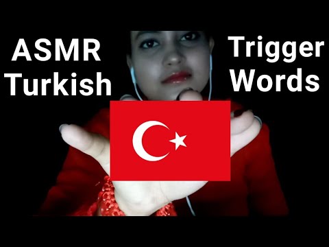 ASMR Whisper With Turkish Trigger Words