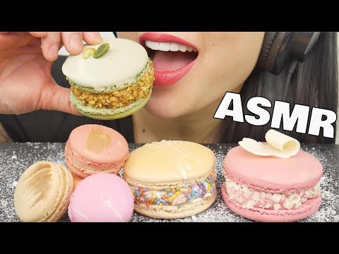 ASMR FRENCH Macaron (SOFT CRUNCH EATING SOUNDS) NO TALKING | SAS-ASMR