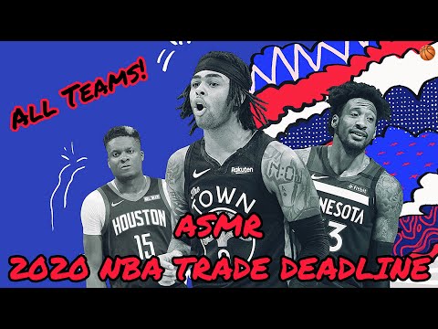 ASMR | 2020 NBA Trade Deadline 🏀