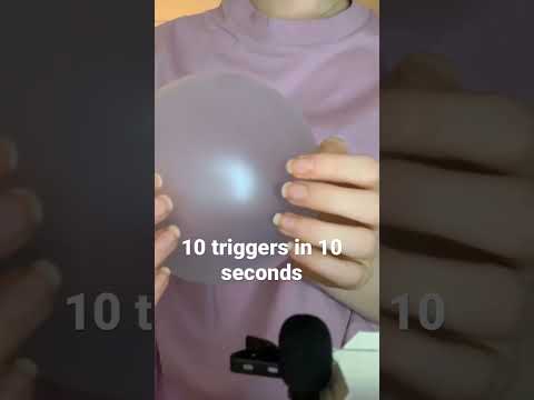 Asmr 10 triggers in 10 seconds #shorts #asmr