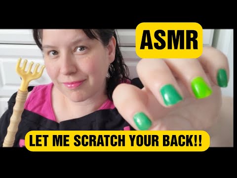 ASMR Got an Itchy back?? Let me SCRATCH it for you Coz I am nice like that !