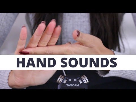 ASMR HAND SOUNDS (DRY)