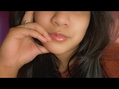 ASMR| another lens licking, mouth sounds (no talking)