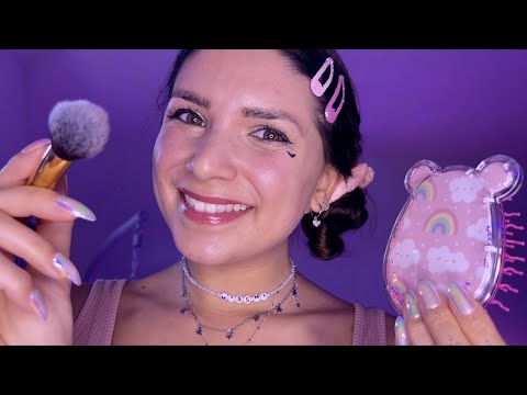 ASMR Friend Does Your Makeup (to stay in bed) - Personal Attention, Beauty Roleplay, German/Deutsch