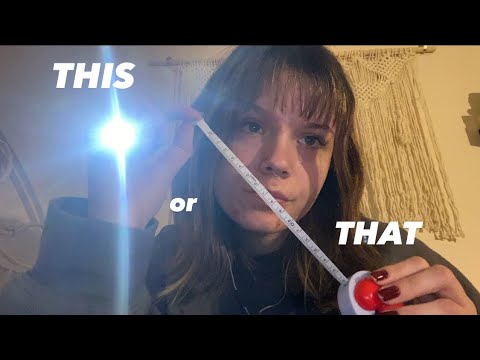 ASMR | This or That - You Choose