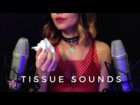 ASMR | Bassy Tissue Rubbing, Crinkling, Tearing, Ripping | Paper Sounds (No Talking)
