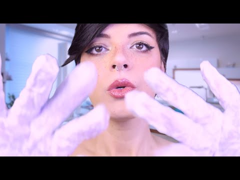 ASMR | Glove Therapy 🧤 (Foam, Aura Cleansing, Ear to Ear)