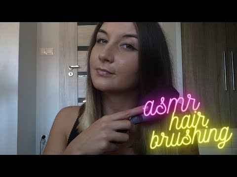 ASMR| BRUSHING & PLAYING WITH MY HAIR (relaxing)