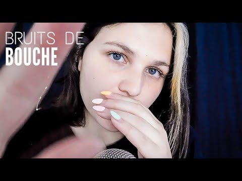 ASMR FRANÇAIS⎪BRUITS DE BOUCHE  / Mouth Sounds  + Visuel 💤