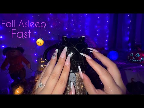 Asmr Fall Asleep Fast to Autumn Triggers 😴 Mic Triggers with Long Nails