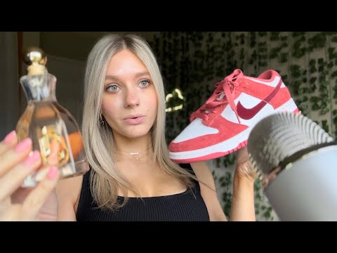 ASMR| Showing You Items I'm Loving Right Now (Whispering, Over-Explaining, Tapping, Tracing, & More)