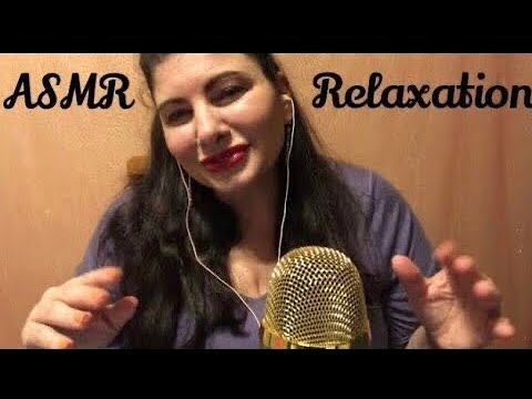 ASMR- soft spoken w hand movements for sleep and relaxation.