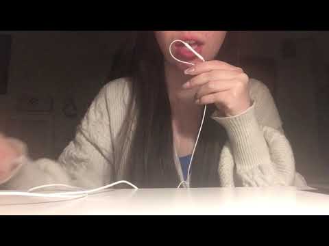 ASMR Apple Mic Mouth Sounds + Inaudible Whispers 🐙