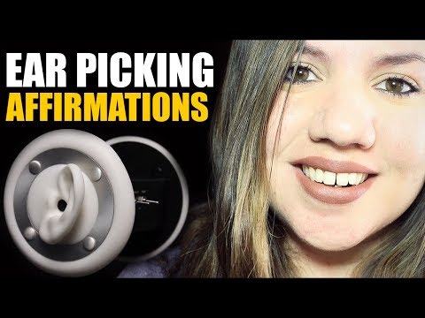 ASMR EAR PICKING with Positive Affirmations