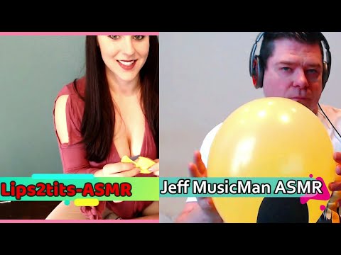 ASMR Blowing Up Balloons And Loud Popping with Jeff MusicMan ASMR