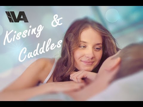 ASMR Kissing & Cuddles Falling Asleep On Top Of You ~ Relaxing Girlfriend Roleplay Ocean Waves Love