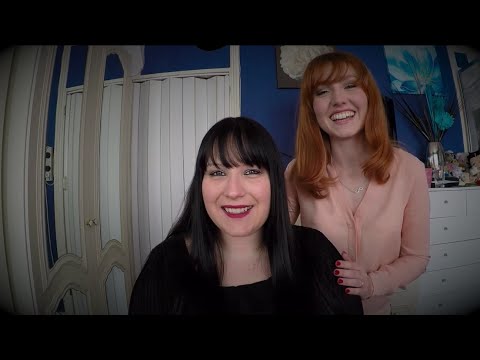ASMR Collaboration with MinxLaura123 - Hair Brushing and Scalp Massage