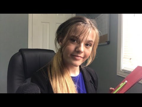 ASMR Job Interview Roleplay (lots of typing!)