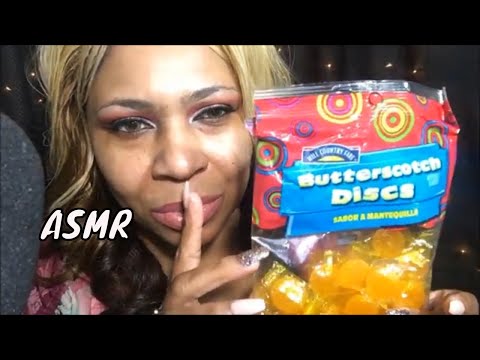 ASMR Personal Attention 😴  Hard Candy 🍬 Mouth Sounds 💋 With 1K Yellow Diamond ASMR Video