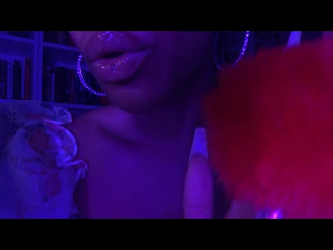 ASMR UPCLOSE triggers for sleep 🦋💤 [ repeating “coconut, relax, go to sleep + besos 💋 ]