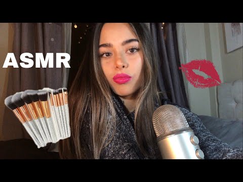 Asmr en español - brushing and kissing sounds