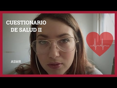 CUESTIONARIO DE SALUD II (mas cerca) 📋 ASMR argentina