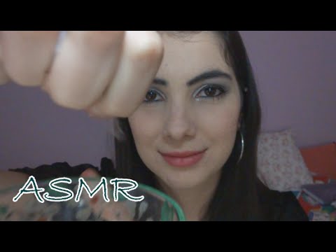 ASMR: Vídeo para dar soninho  - Roleplay limpeza de pele (Português)