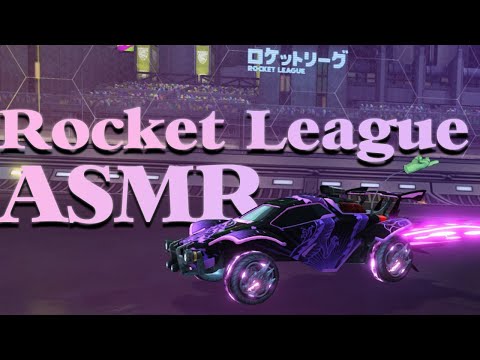 [ASMR] Rocket League 2v2 competitive (With Tapping Sounds)