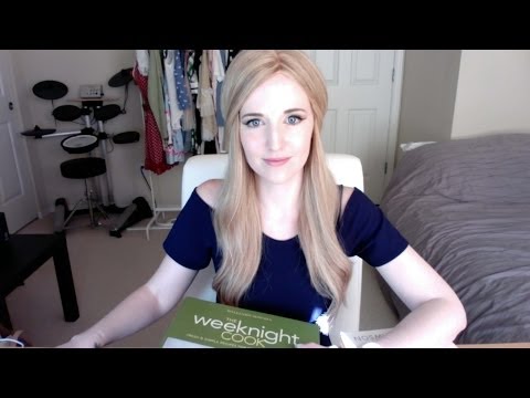 Let's make dinner! Soft-spoken ASMR with page turning, paper sounds, and writing sounds