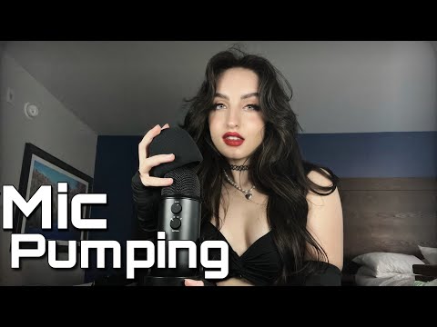 ASMR | Intense Fast & Aggressive Mic Triggers | Pumping, Swirling, Tapping, Rubbing w/ Mouth Sounds