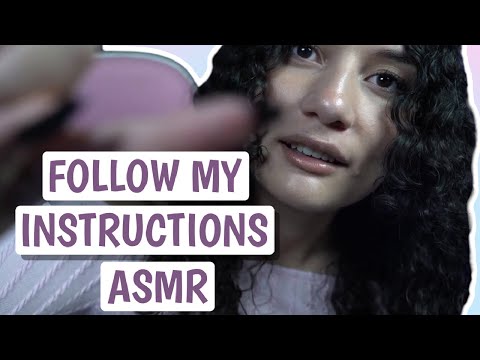 Follow My Instructions & Focus ASMR (Visual Triggers-Hand Movements and Soft Whispers)