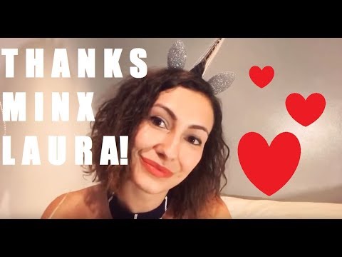 ASMR Unboxing Presents from MINX LAURA 123!!!