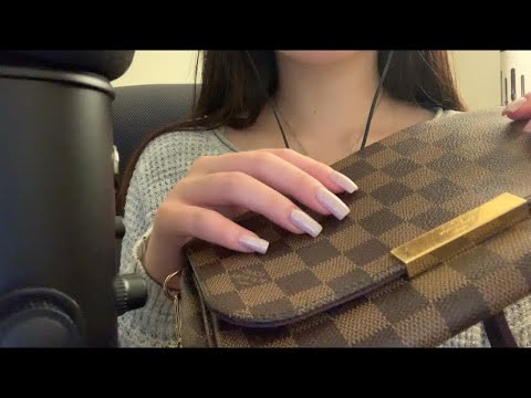 ASMR tapping on purses