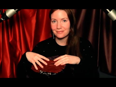 ASMR Scarf Collection, Fabric Sounds, Leather, Folding, Close Whispering, Binaural