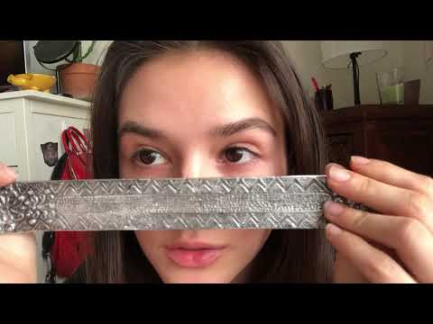 Lighting an Incense - ASMR - Mouth Sounds, Hand Tracing, Personal Attention, Aura Cleansing