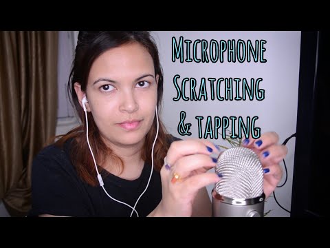 5 minute ASMR ~ Mic Tapping & Scratching [fast & aggressive]