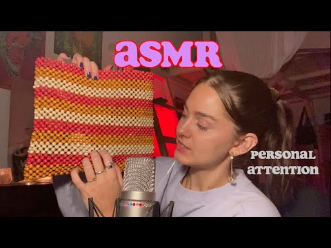 My second try ASMR.. personal attention triggers ✨(negative energy plucking, tapping, scratching...)