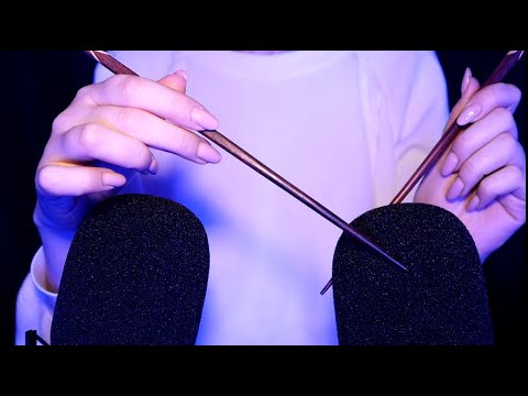 ASMR Mic Scratching with Different Objects (No Talking)