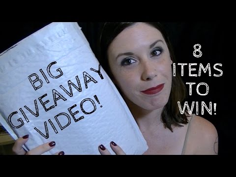 [ENTRIES CLOSED]Big ASMR Giveaway! Enter to Win One of Eight Awesome Items!