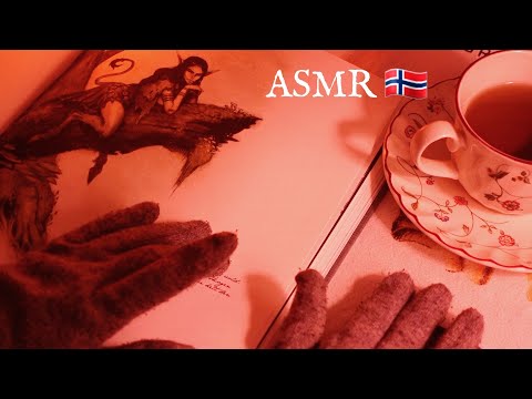 Soft spoken Reading in Norwegian / Nordic Folklore (Lofi ASMR)
