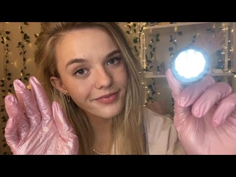 ASMR Skin Analysis Consultation Roleplay ˖⁺‧₊˚♡˚₊‧⁺˖ (personal attention + latex gloves)