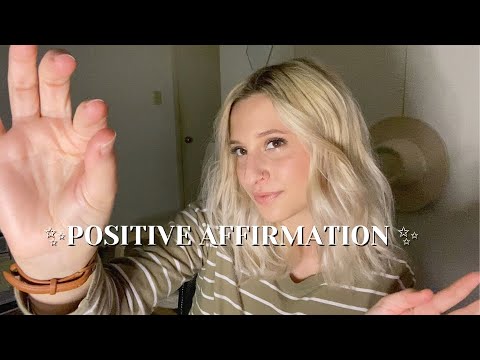 ASMR | Weekly Positive Affirmation / LoFi