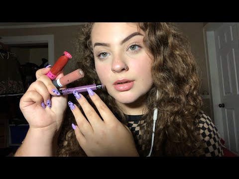 ASMR My Favorite Lip Products ♡ (Fast Tapping)