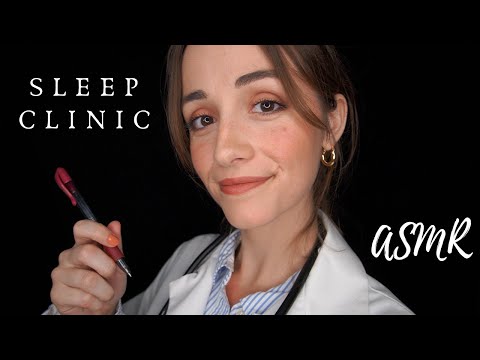 ASMR Roleplay | SLEEP CLINIC 💤 Insomnia Medical Exam & Trigger Testing (Binaural)