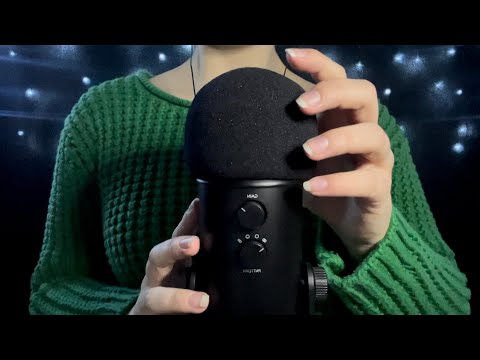 ASMR - Microphone Tapping & Whispering (Voice Reveal?)