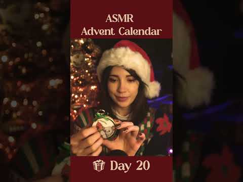 ASMR Advent Calendar - Day 20 🎁 #asmr #shorts