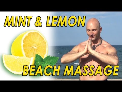 Tropical Beach Massage: Mint and Lemon