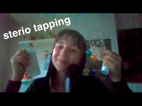 ASMR sterio tapping in your ears!