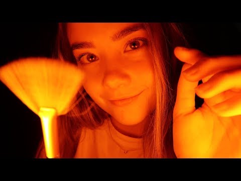 ASMR CRINKLES On Your FACE! Up Close Face Touching, Brushing Sounds, Whispering