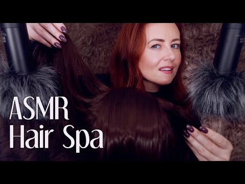 ASMR Hair Spa 💤 Scalp Inspection, Head Massage & Brushing
